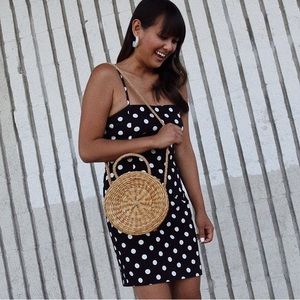 HP F21 polka dot dress.